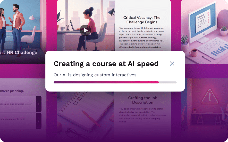 Create course with AI